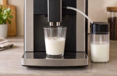 Кофемашина Miele не взбивает молоко или разбрызгивает его
